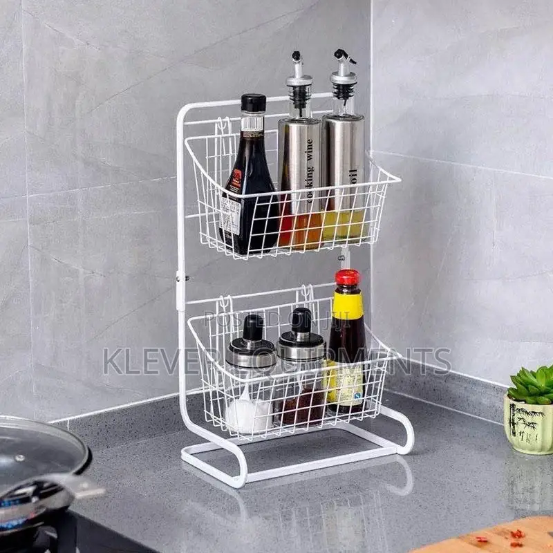 Two Tier Kitchen Storage Rack