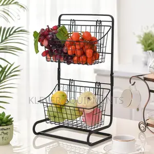 Two Tier Kitchen Storage Rack