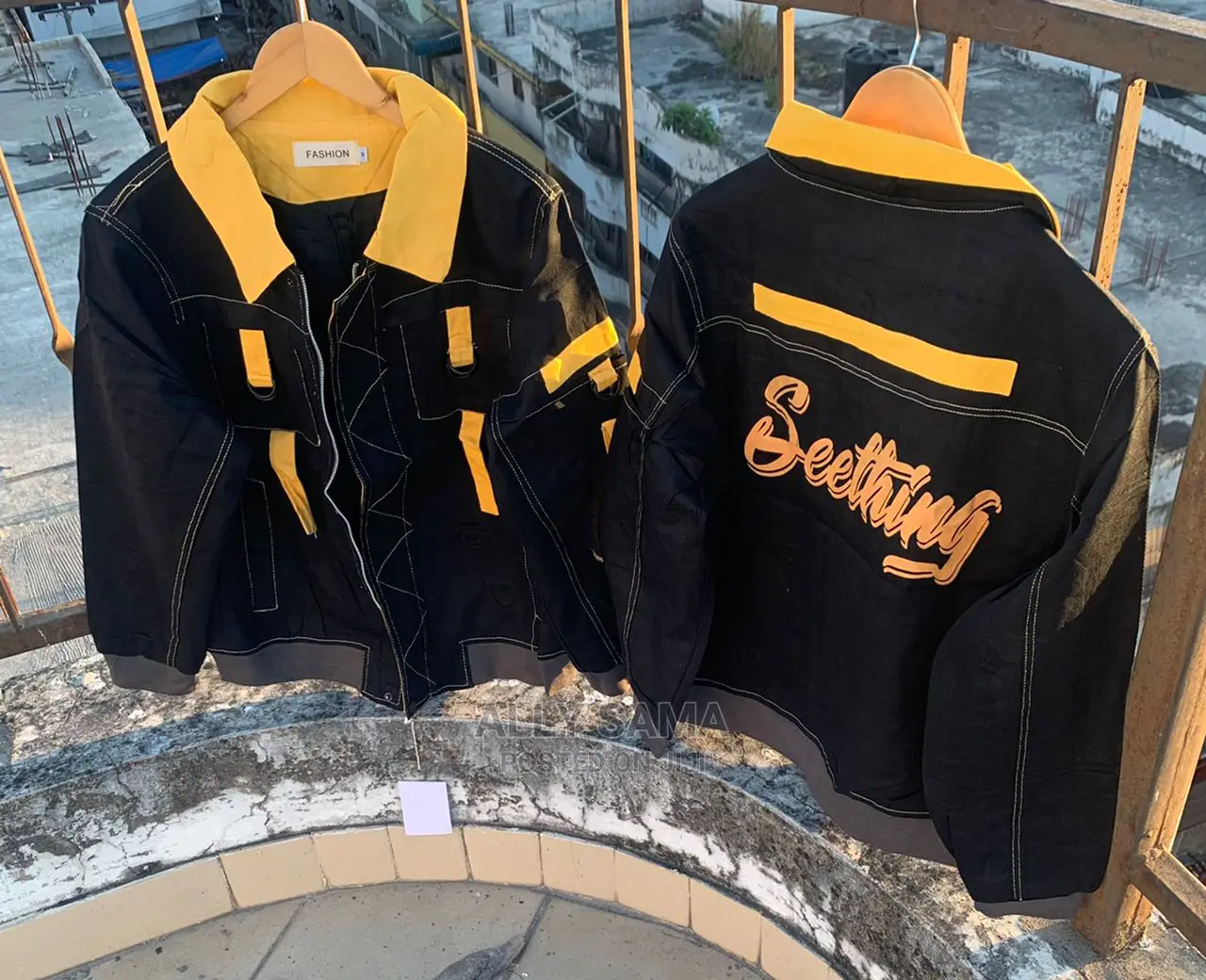 Unisex Coats Jeans