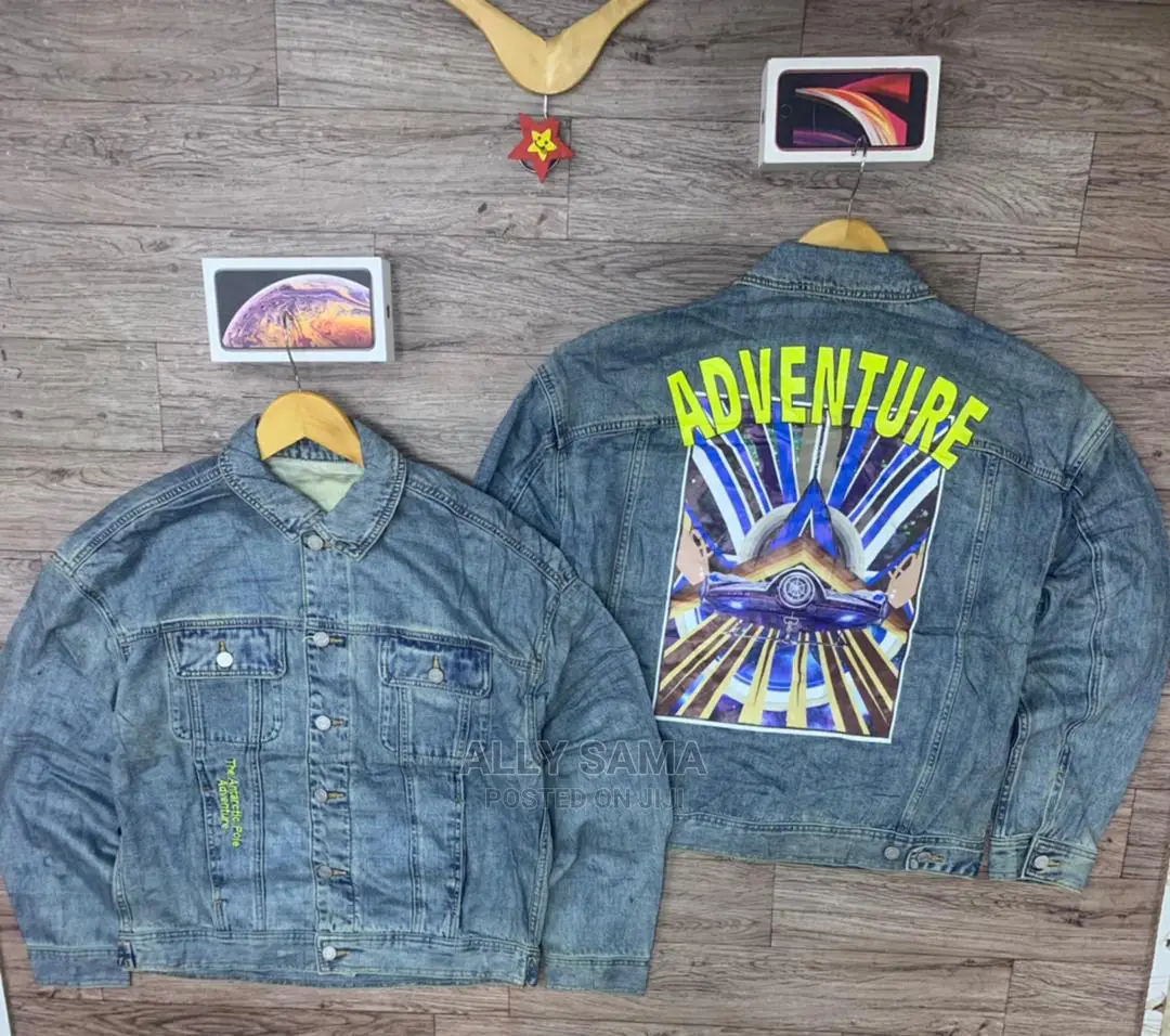 Unisex Coats Jeans