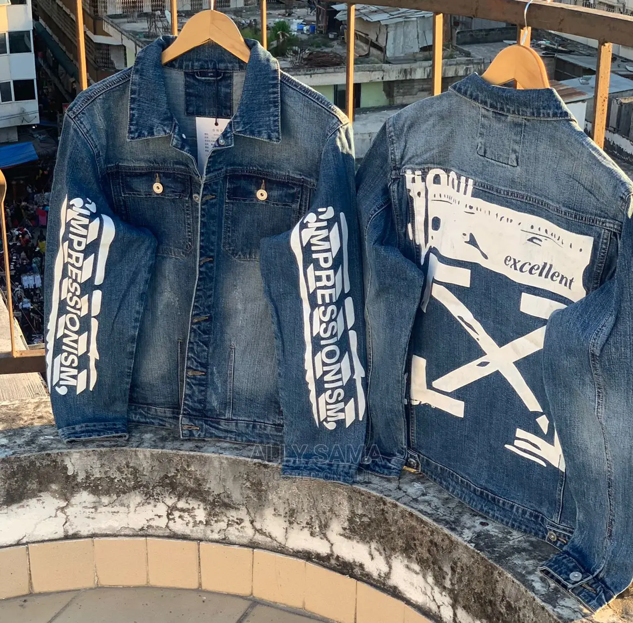 Unisex Coats Jeans