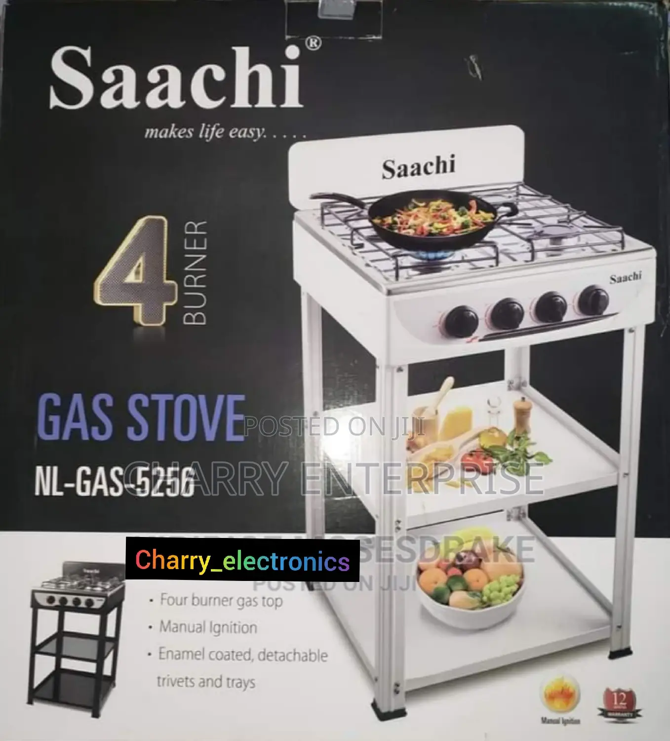 4 Gas Stoves With Stand