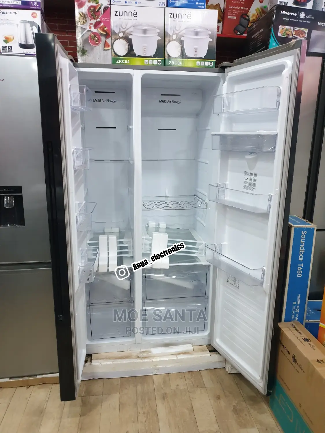 Hisense Side by Side Fridge