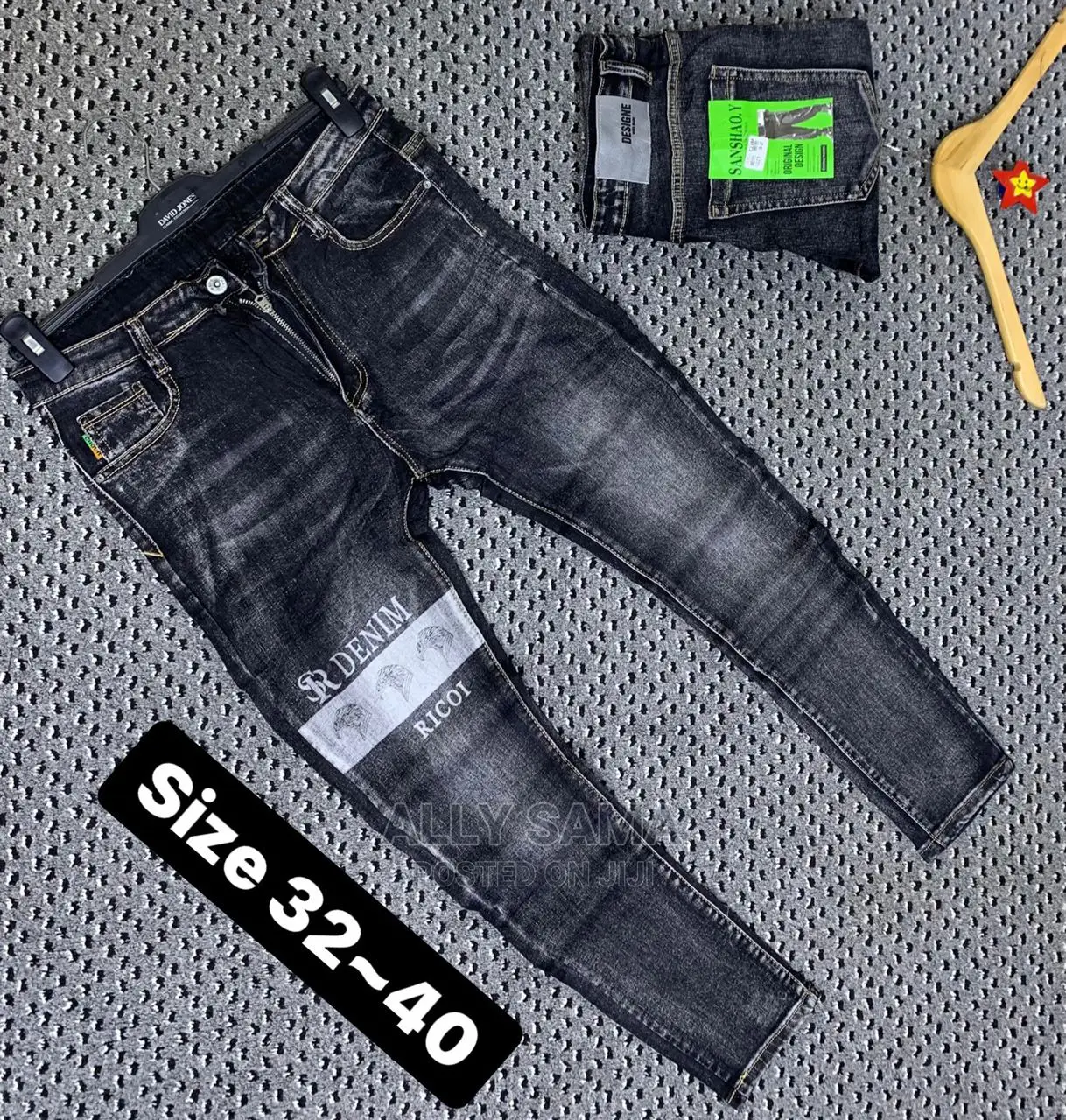 Men's Jeans Gray