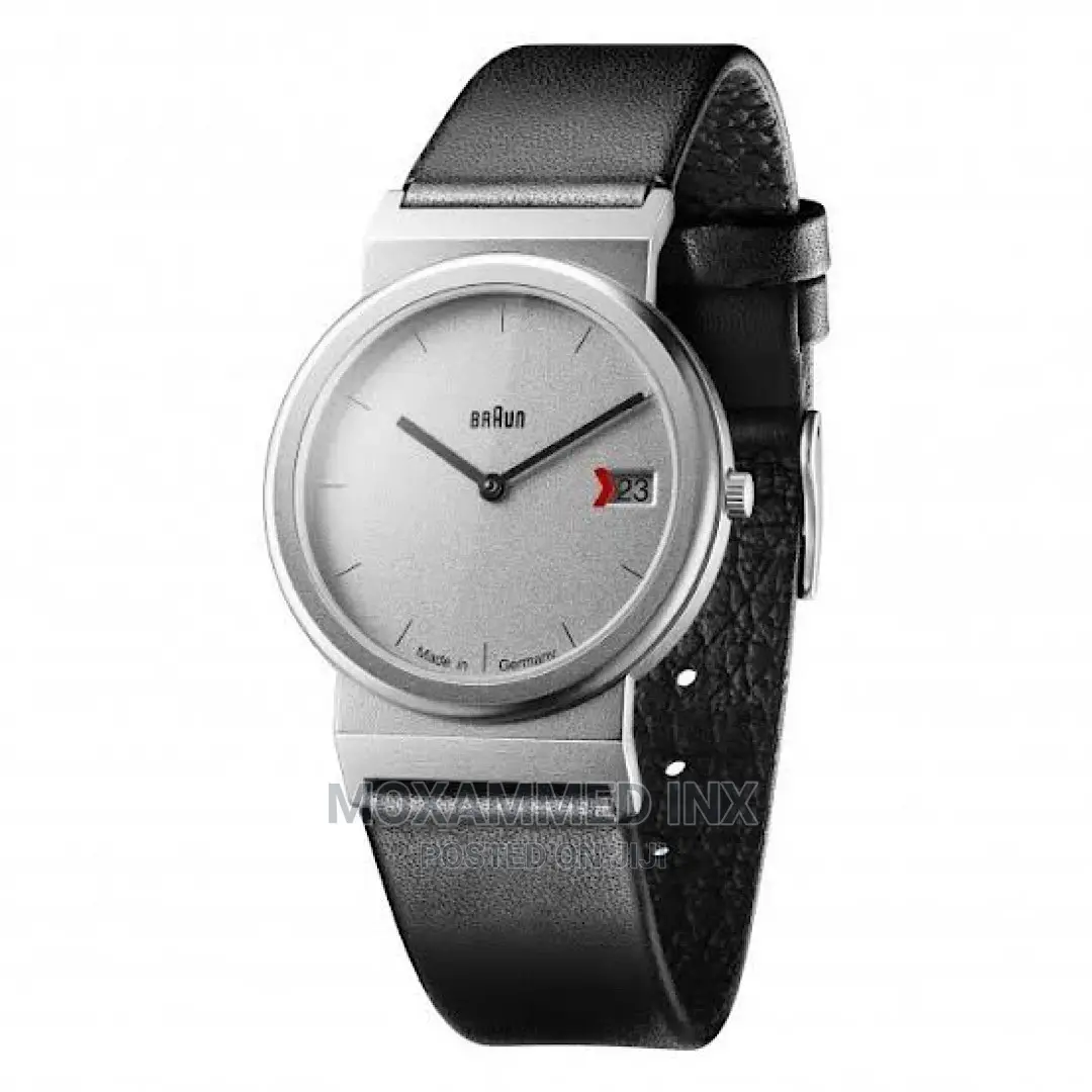AW50 Classic Watch With Leather Strap