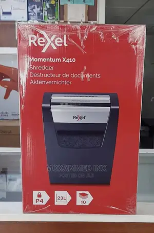 Rexel Momentum X410 Cross Cut Paper Shredder