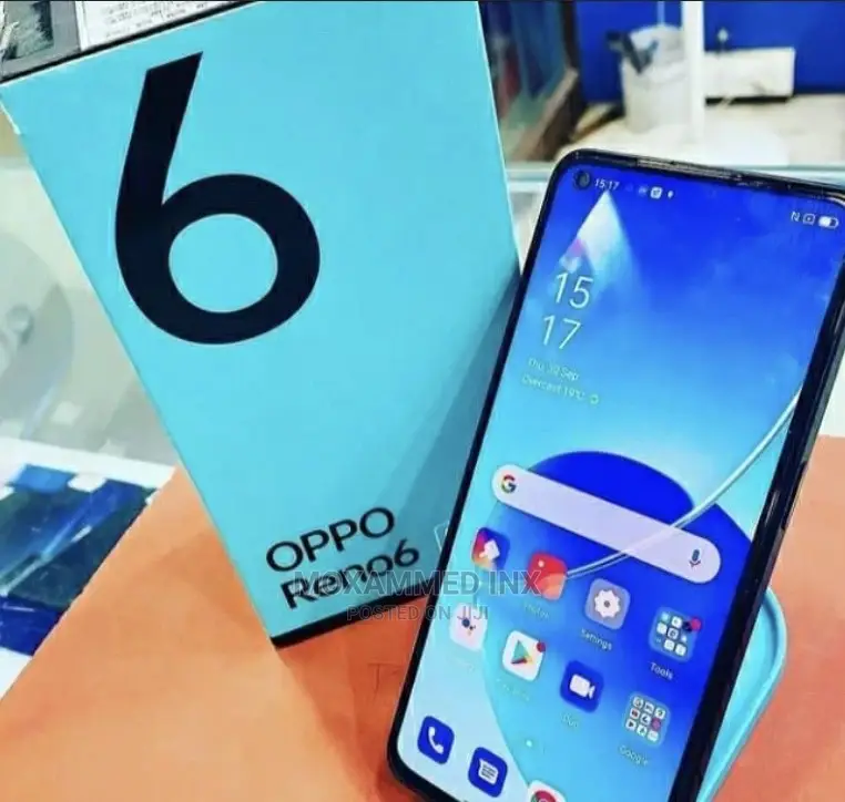 New Oppo Reno6 5G 128 GB Black