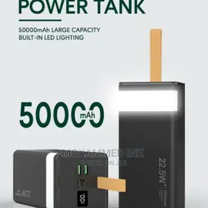 Green Heavy Duty Power Bank 50,000mah