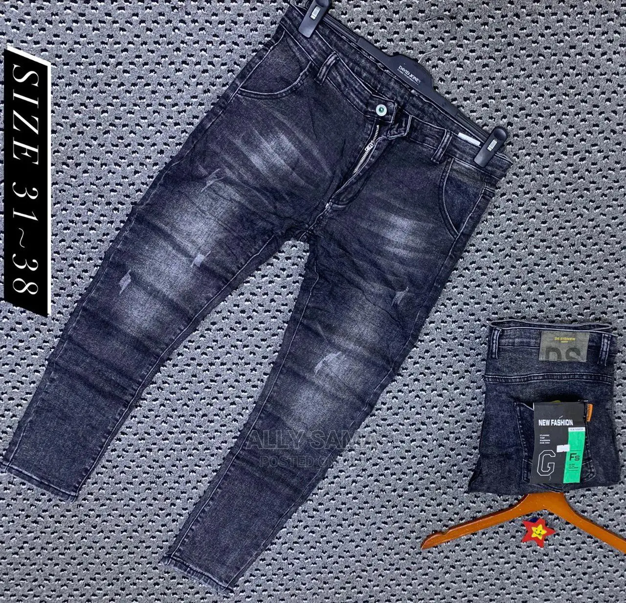 Men's Jeans Gray
