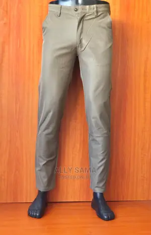Men's Trousers Blue Brown