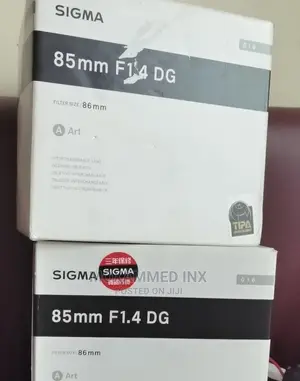 Sigma Art Lens 85mm F/1.4