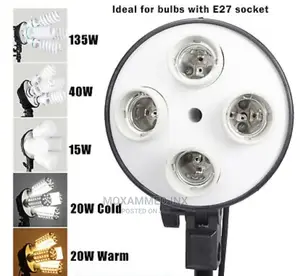 Photo Studio 4 Bulb Holder