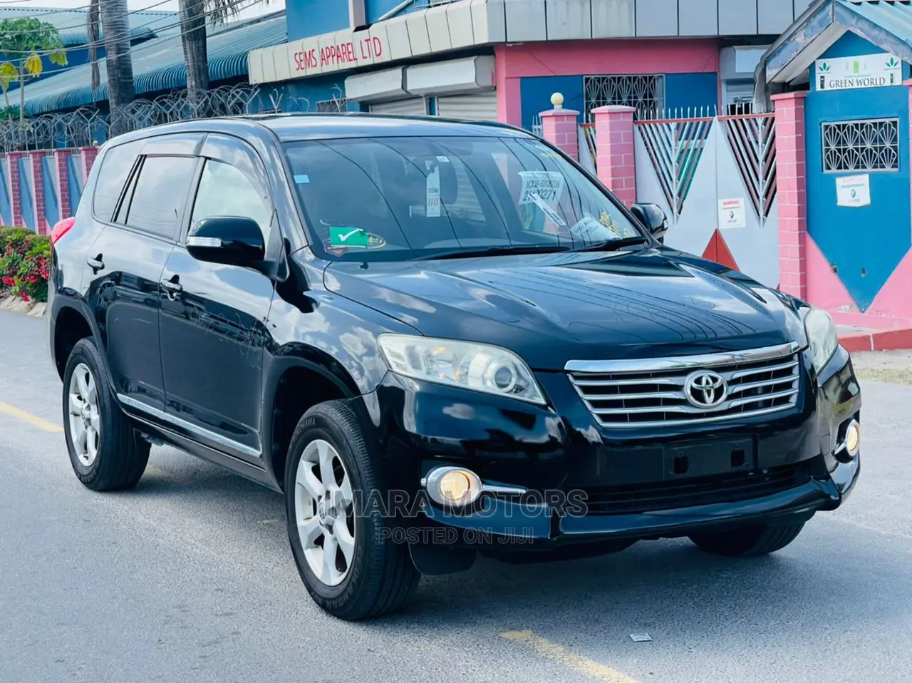 Toyota Vanguard 2012 Black