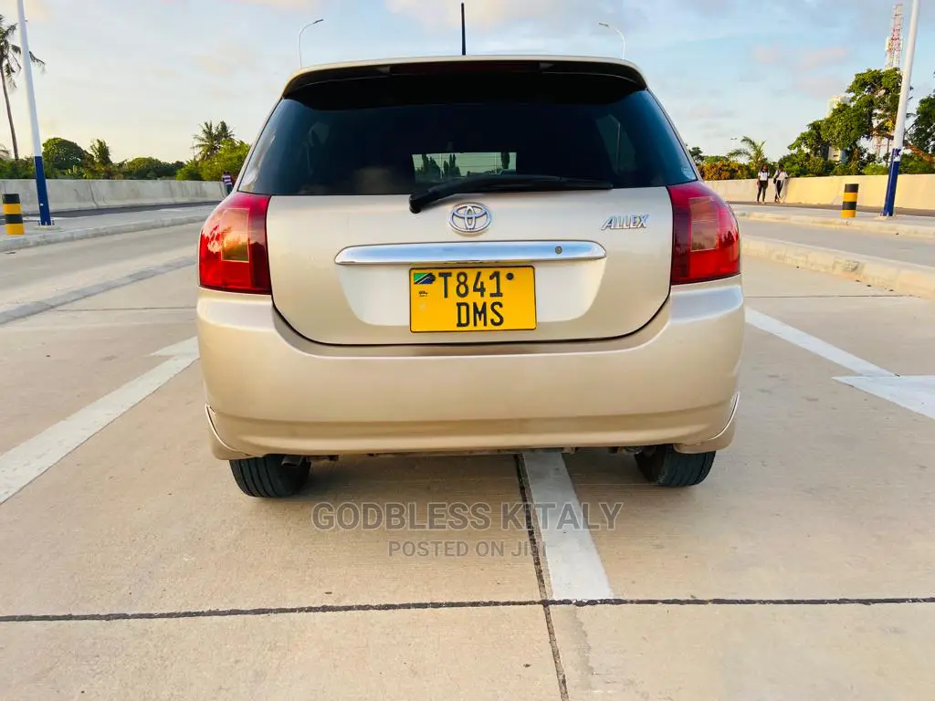 Toyota Allex 2002 Gold