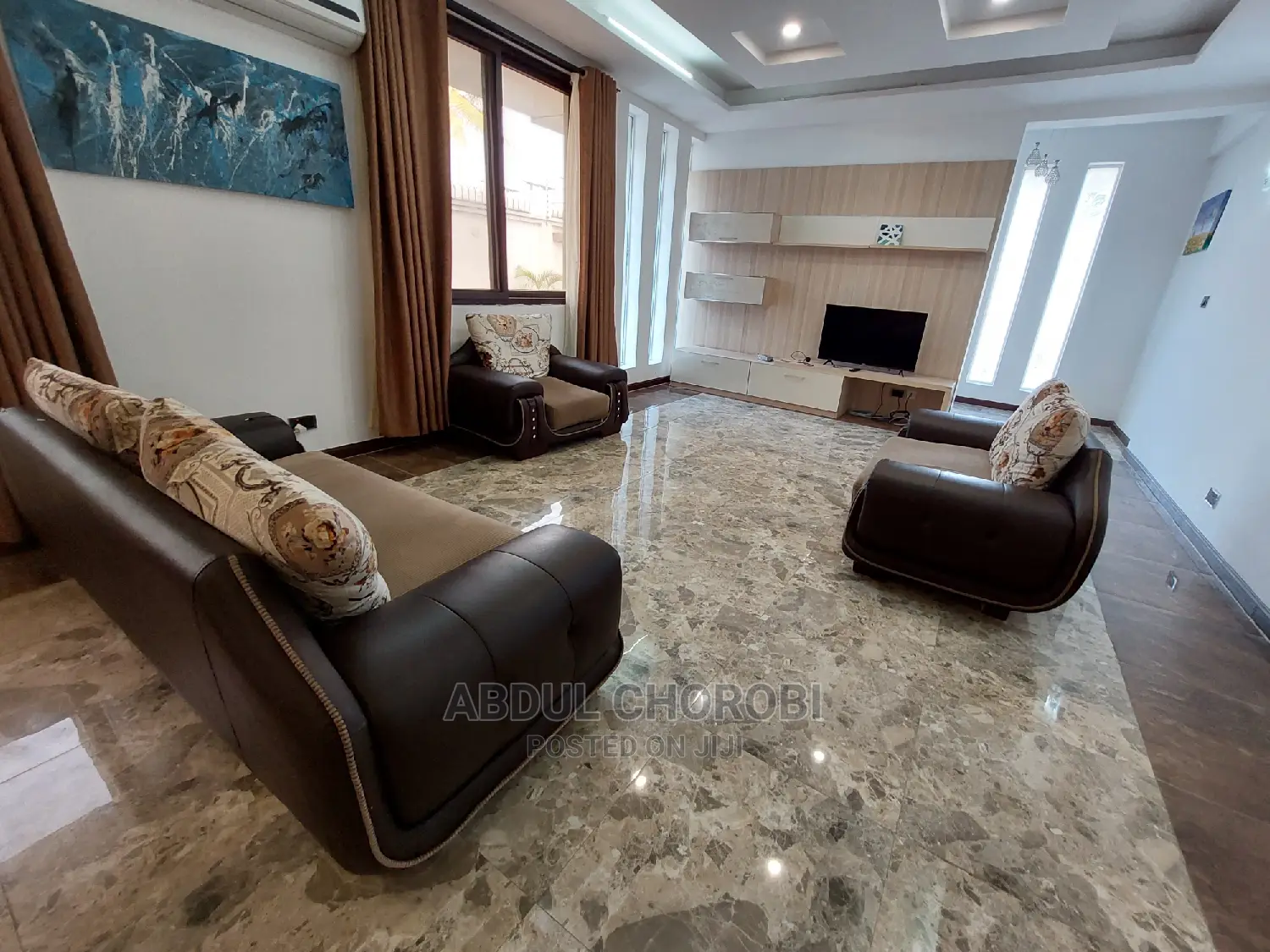 Furnished 5bdrm Villa in Masaki for rent