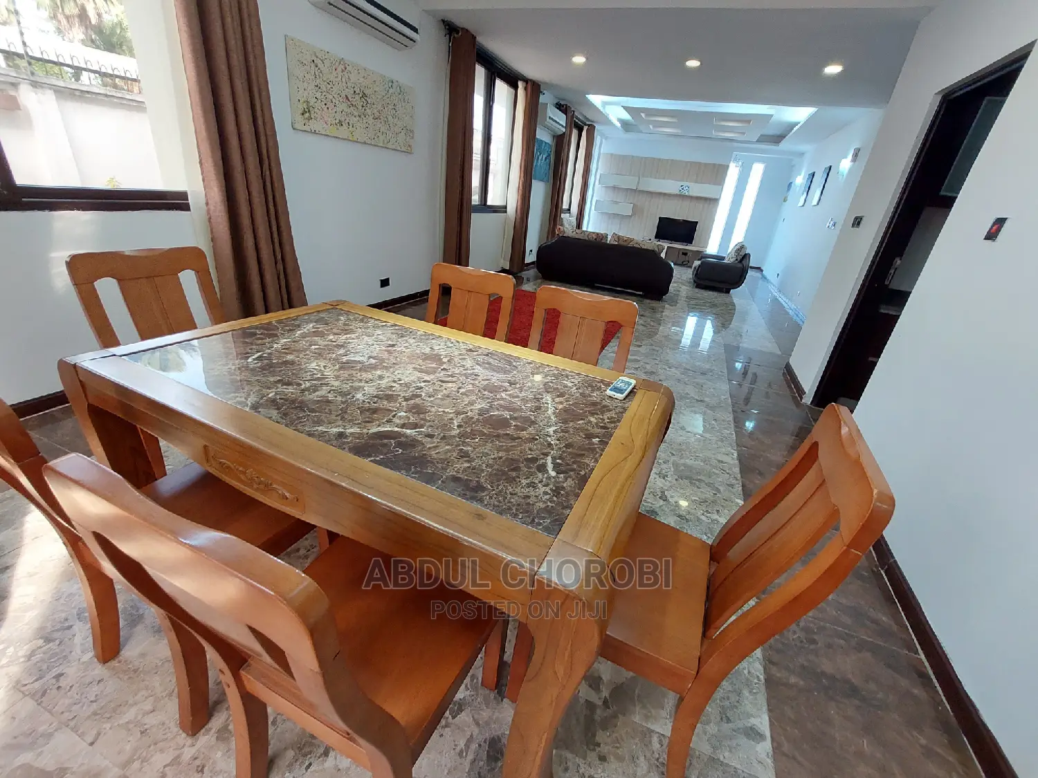 Furnished 5bdrm Villa in Masaki for rent