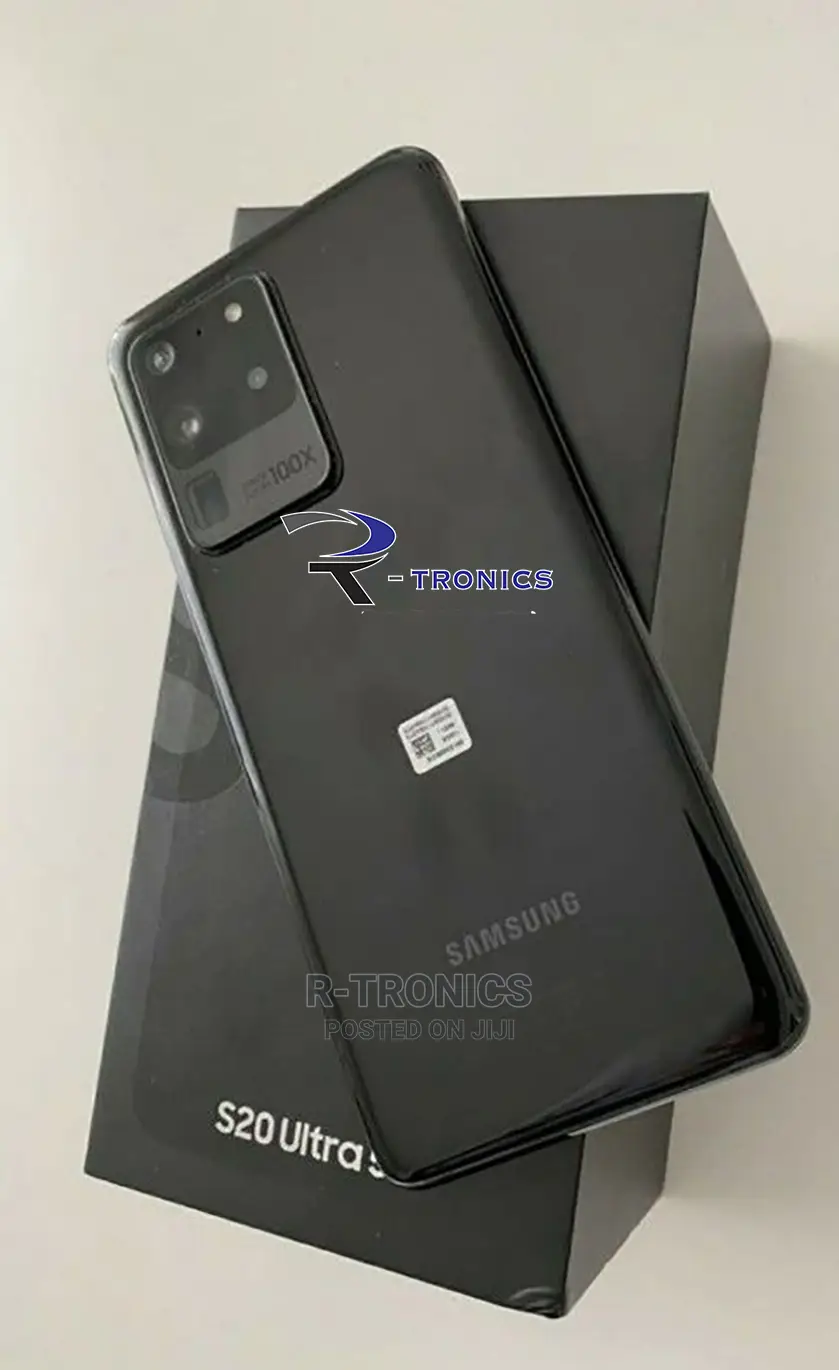 New Samsung Galaxy S20 Ultra 128 GB Black