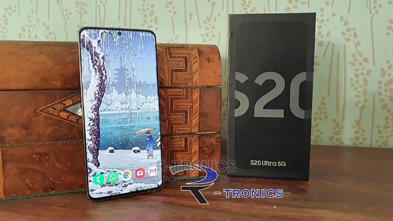 New Samsung Galaxy S20 Ultra 128 GB Black