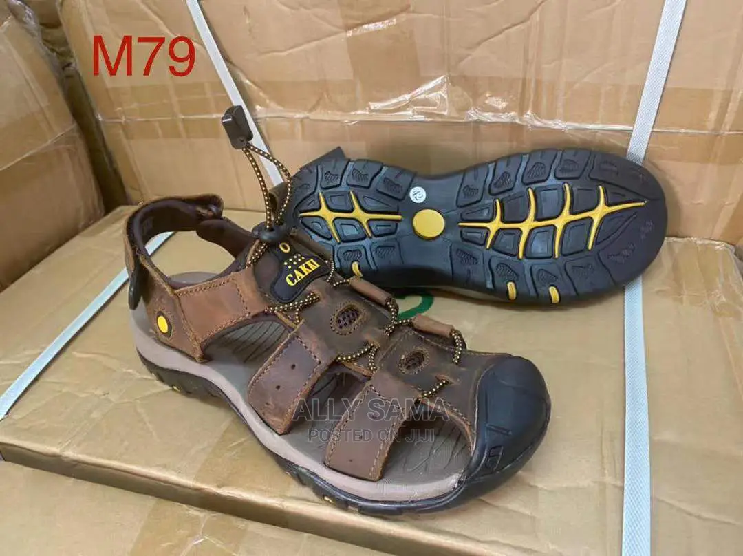 Open Shoes Brown