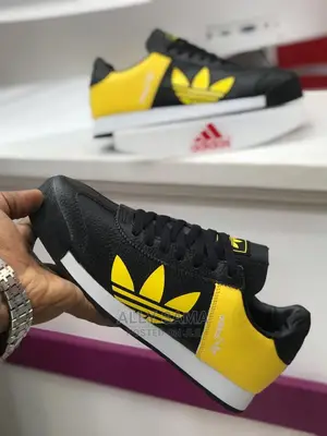 Adidas Black Yellow