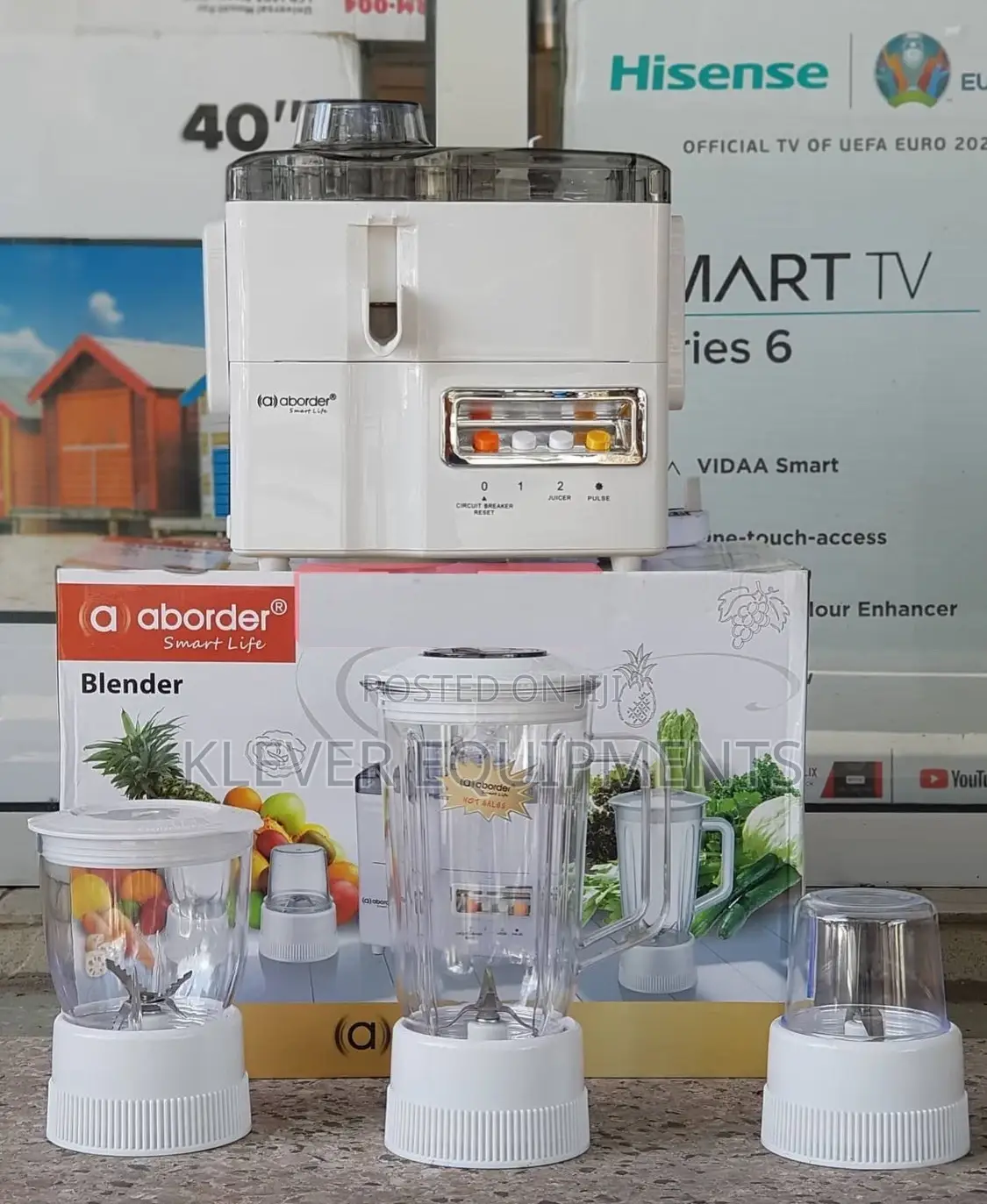 Aborder 4 in 1 Juicer