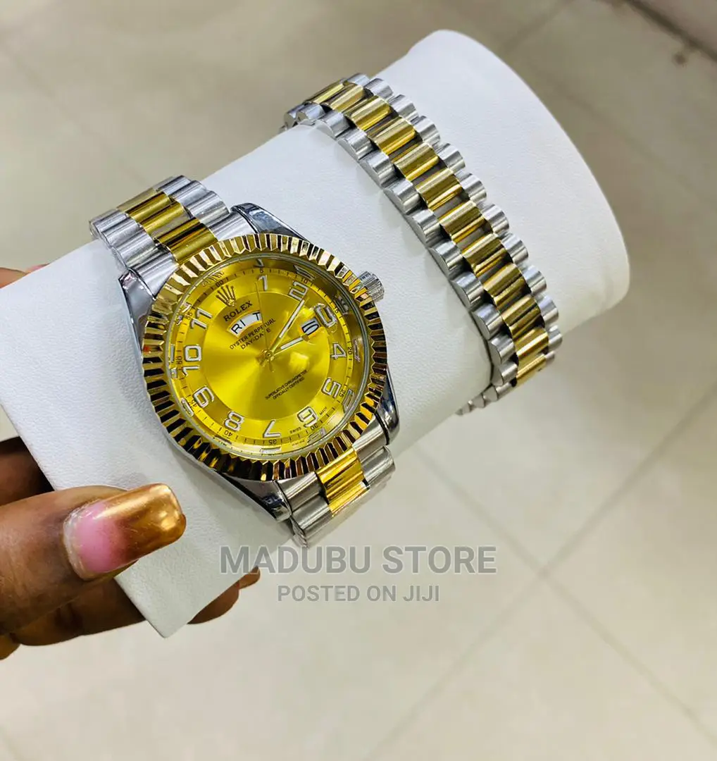 A Set of Watch and Bracelet