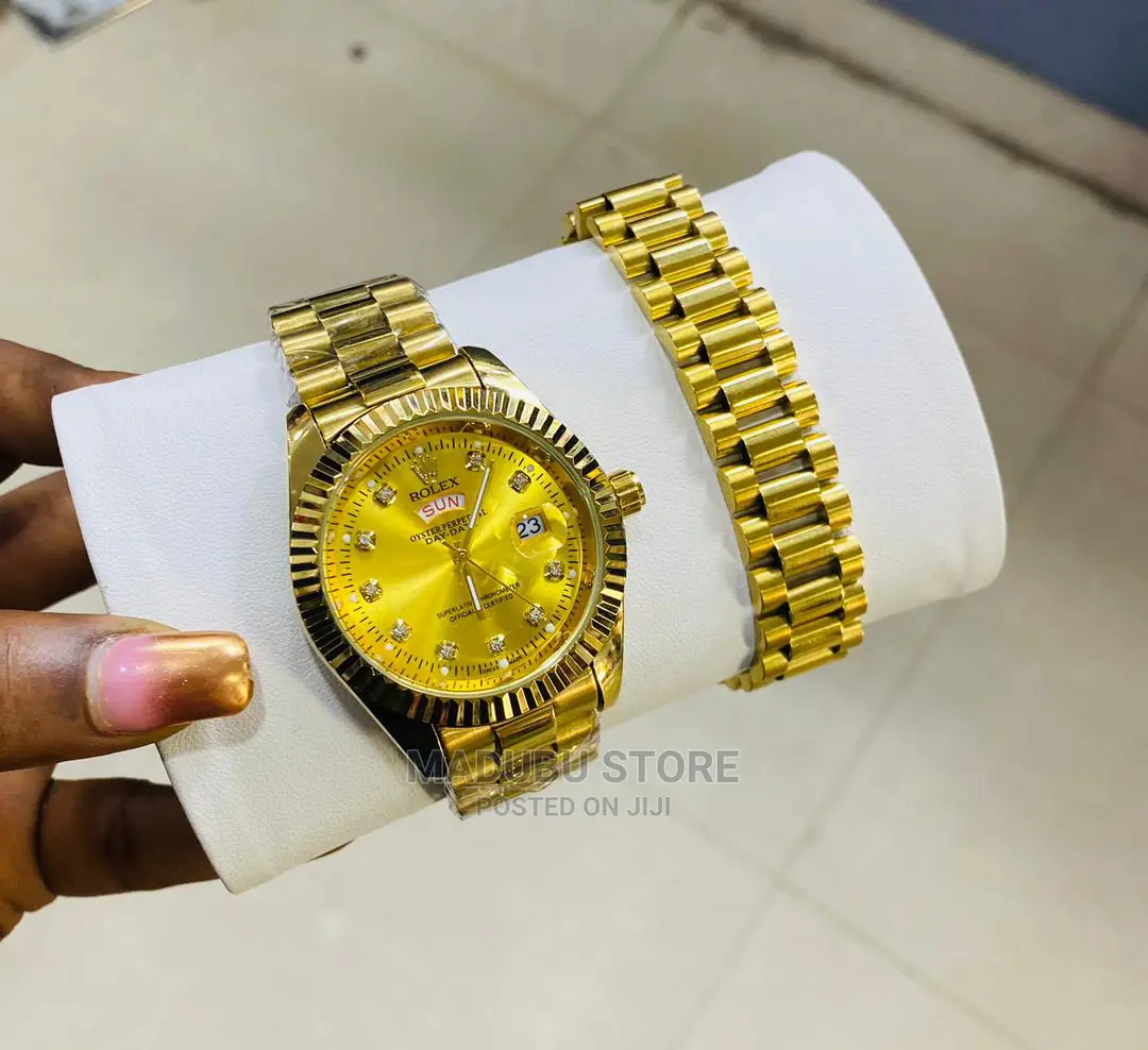 A Set of Watch and Bracelet