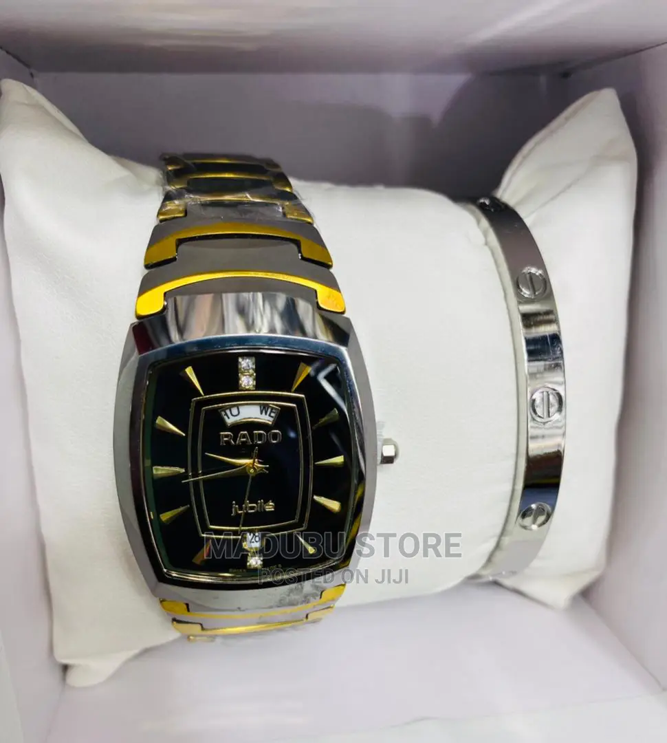 A Set of Rado Watch and Bracelet