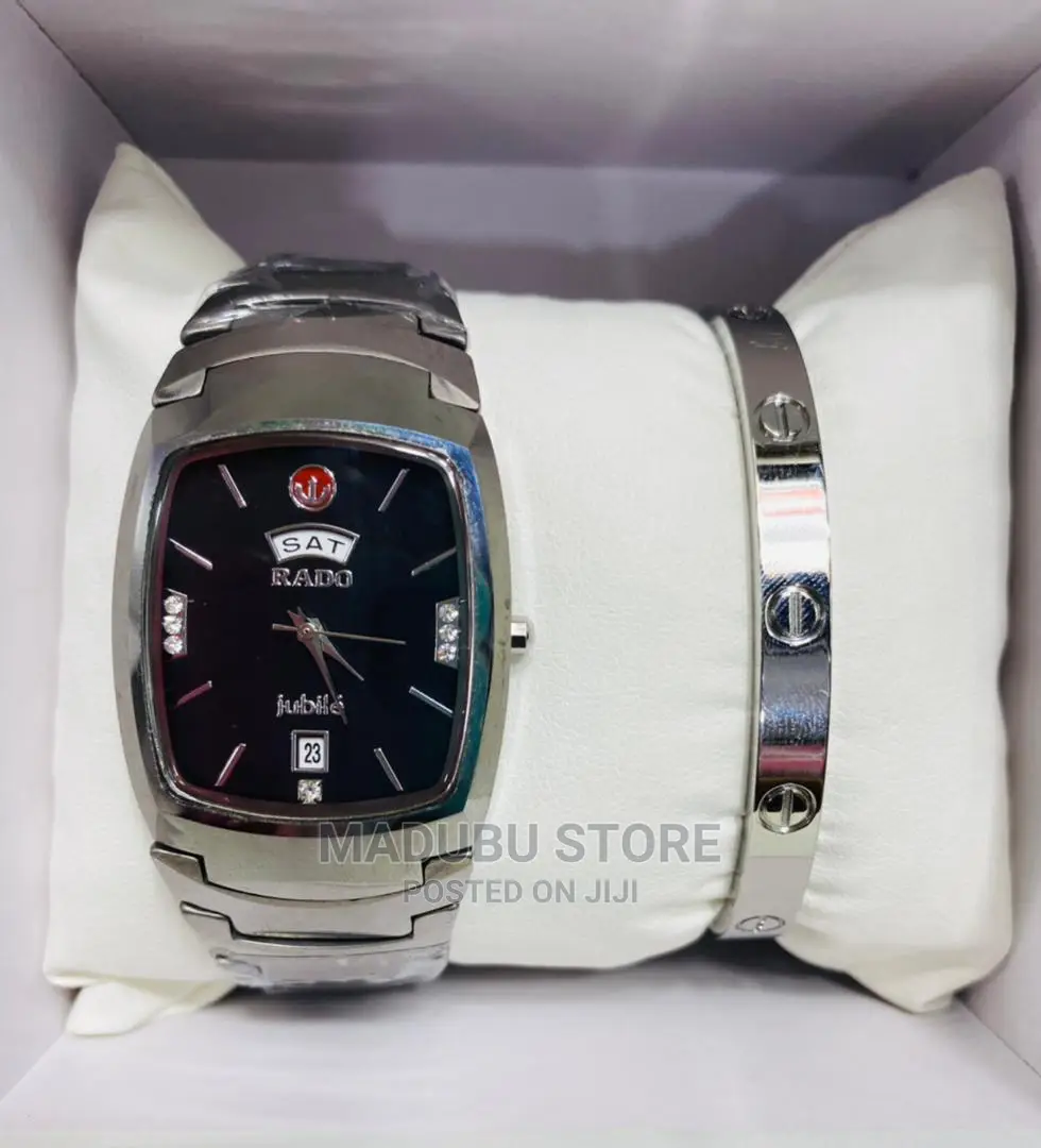 A Set of Rado Watch and Bracelet