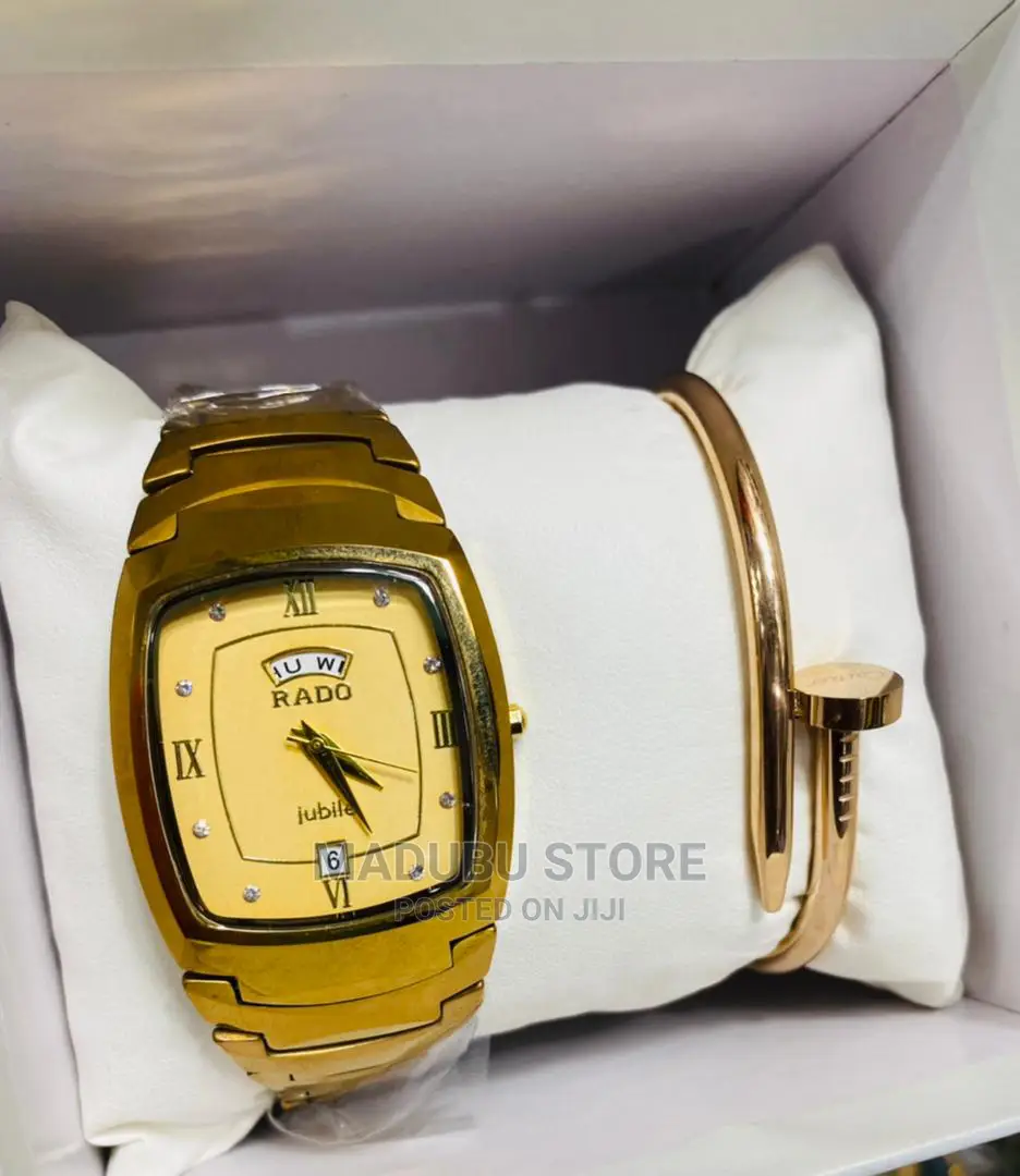 A Set of Rado Watch and Bracelet