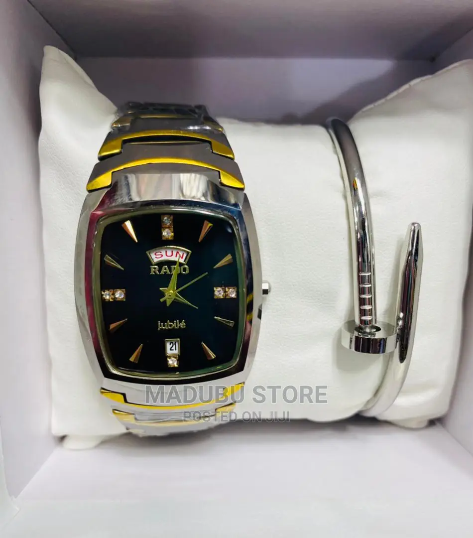 A Set of Rado Watch and Bracelet