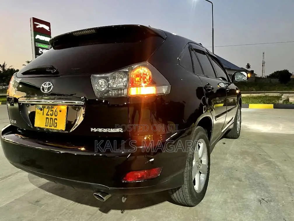 Toyota Harrier 2007 Black