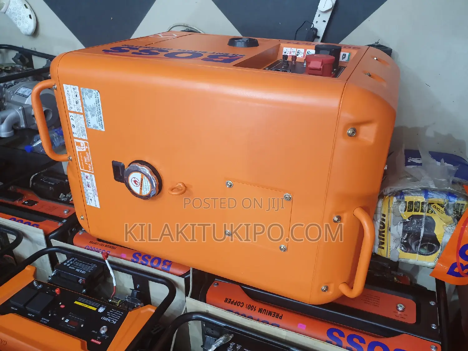 Boss Silent DIESEL Generator Bde6500 6.6kva