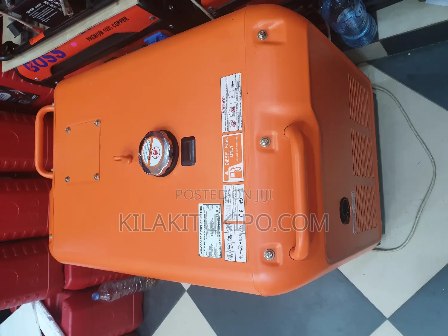 Boss Silent DIESEL Generator Bde6500 6.6kva