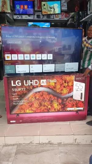 LG Uhd Smart 4K Inch 55 Up77 Magic Remote