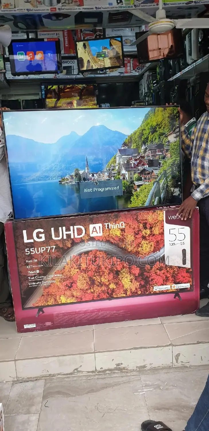 LG Uhd Smart 4K Inch 55 Up77 Magic Remote