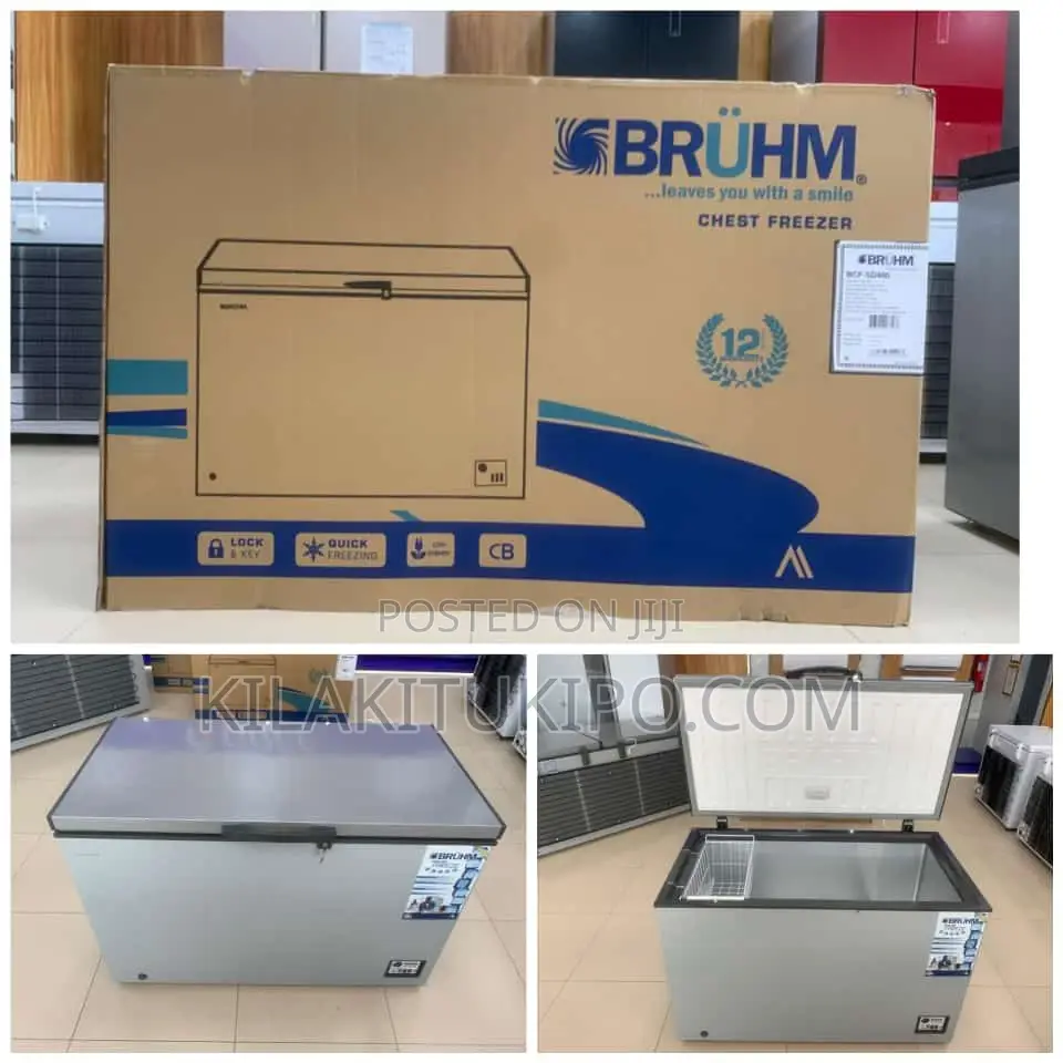 Bruhm Chest Freezer No Frost 400L