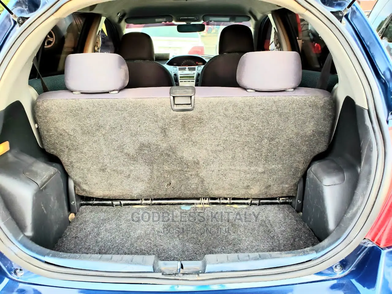 Toyota Vitz 2007 Blue