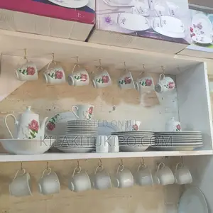 Dinner Set Round Squre 50pcs in 1 Set