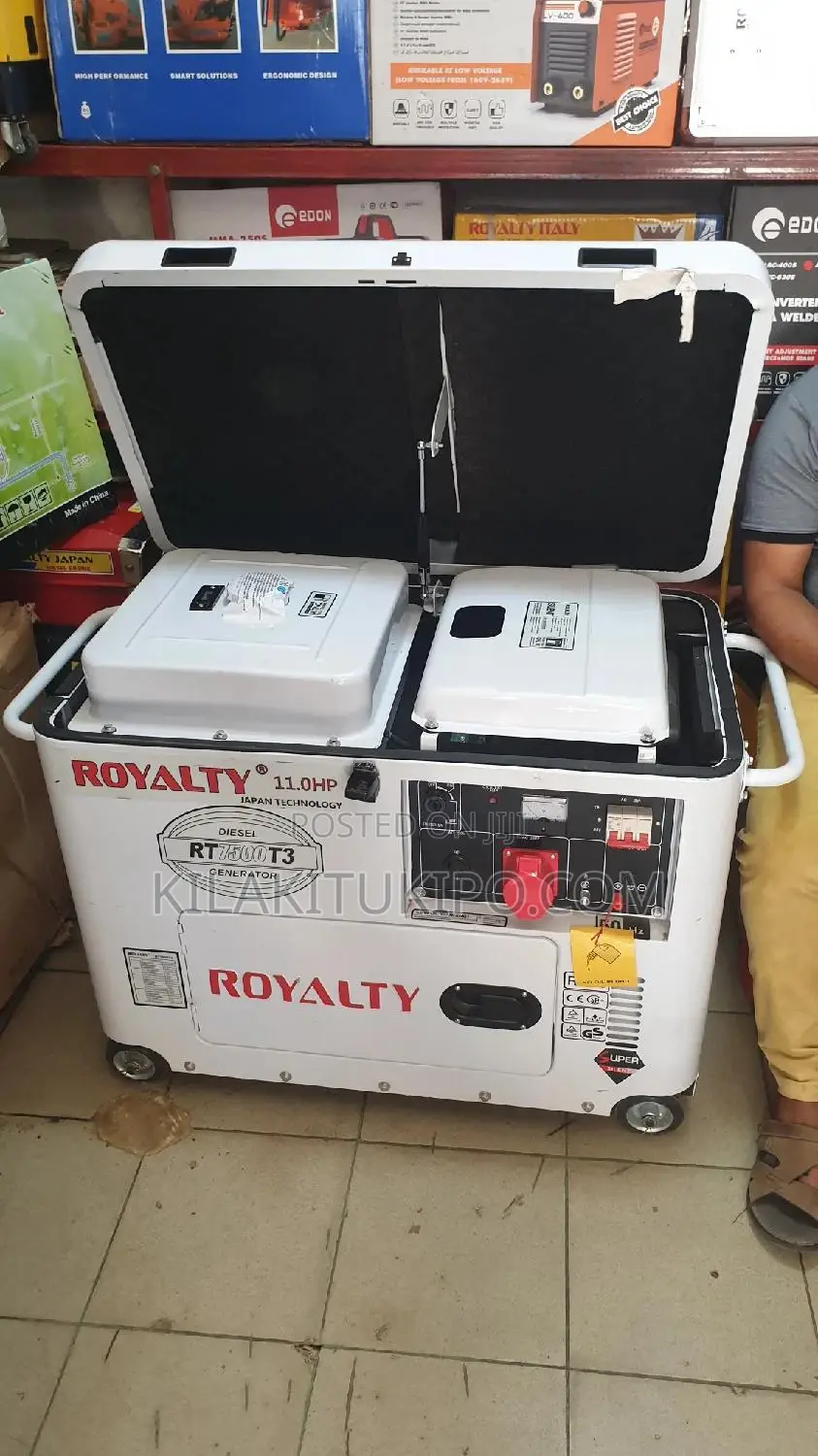 Royalty Japan Technology Generator 3phase Rt7500t3