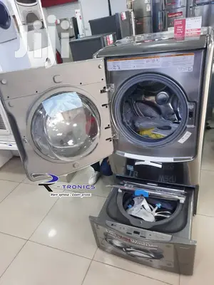 LG Front Load 21kg Washer & 12kg Dryer +3.5kg Baby Washer