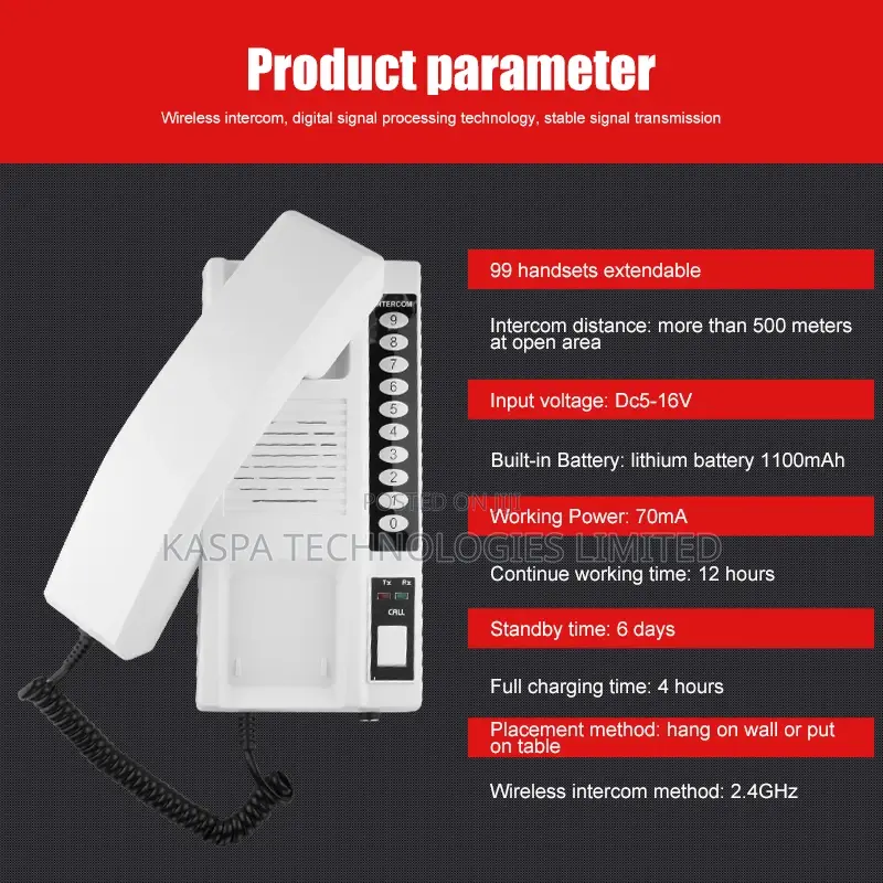 Wireless Intercom