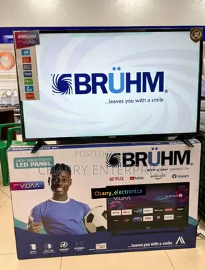 BRUHM Tv 43 Inch VIDAA Smart With Bluetooth 
