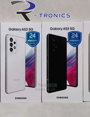 New Samsung Galaxy A53 5G 128 GB Black