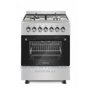 Hisense Gas Cooker Hc65212ax 60cm Cast Iron Lid Timer Steam