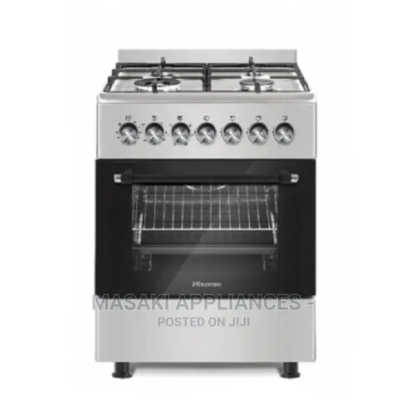 Hisense Gas Cooker Hc65212ax 60cm Cast Iron Lid Timer Steam