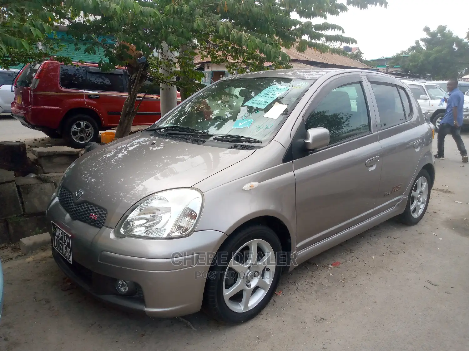 Toyota Vitz 2004 1.5 FWD 3dr Gray