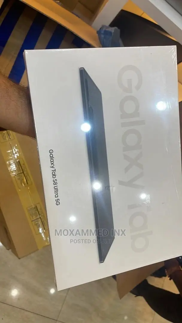 New Samsung Galaxy Tab S8 Ultra 256 GB Black
