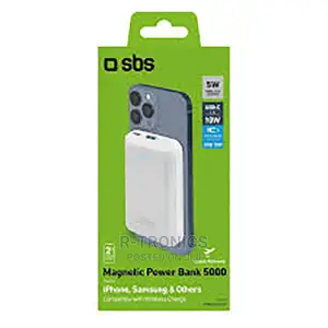 Magnetic Wireless Power Bank, 5000mah (Green)