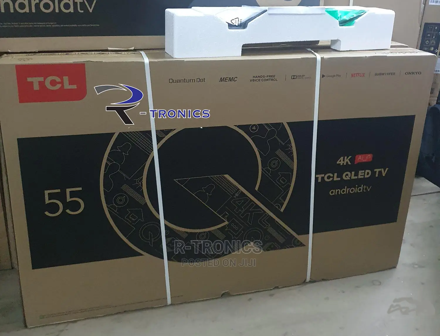 TCL 55 Inches Ultra HD Android Smart Qled TV (55C725)